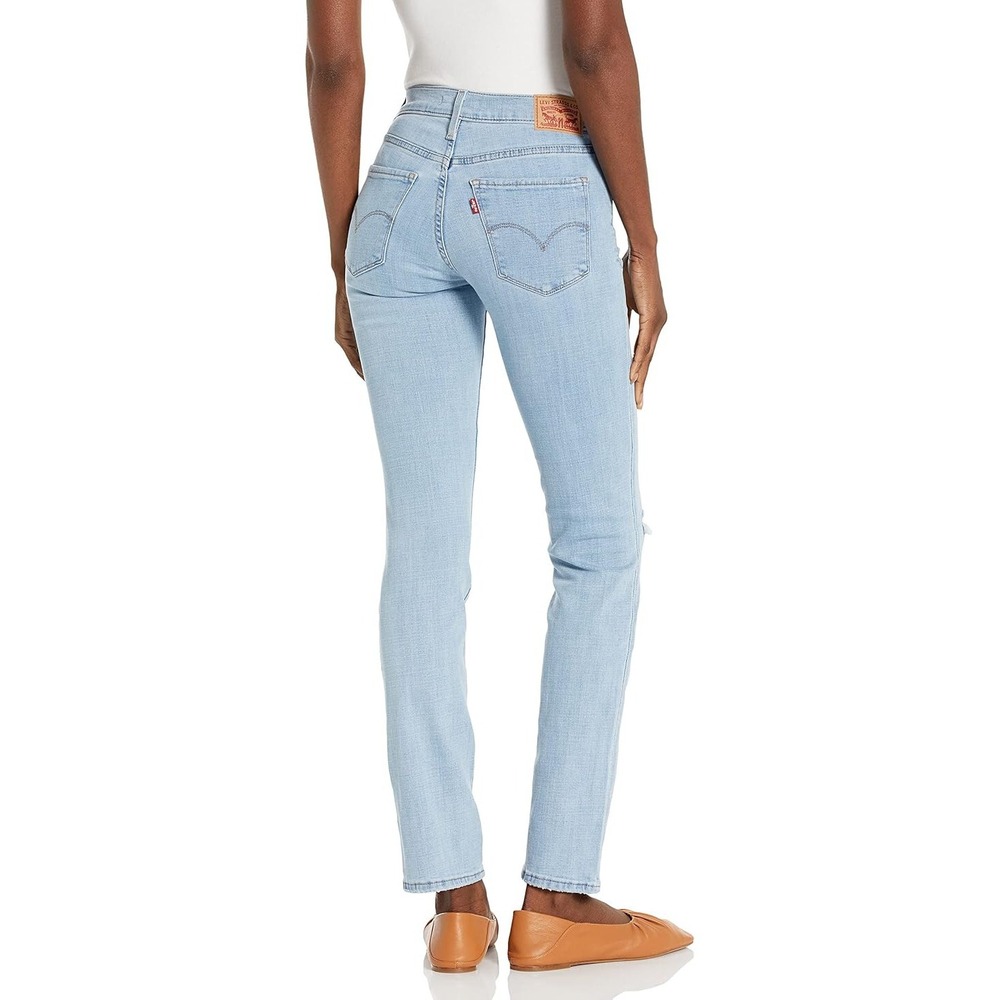 Levi's Women's 314 Shaping Straight Jeans, Lapis Stop, 14 Long, 32/32 - Picture 2 of 2